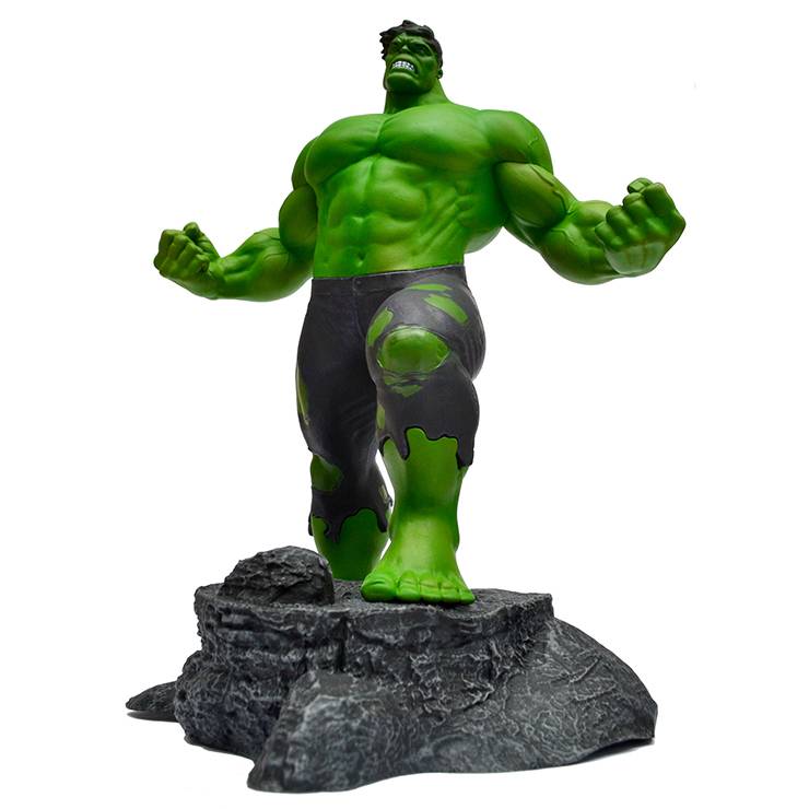 Renë me rrëshirë me definicion të lartë - Skulpturë me tekstil me fije qelqi Statuja me rrëshirë të madhësisë së jetës Statuja Hulk e personalizuar – Atisan Works