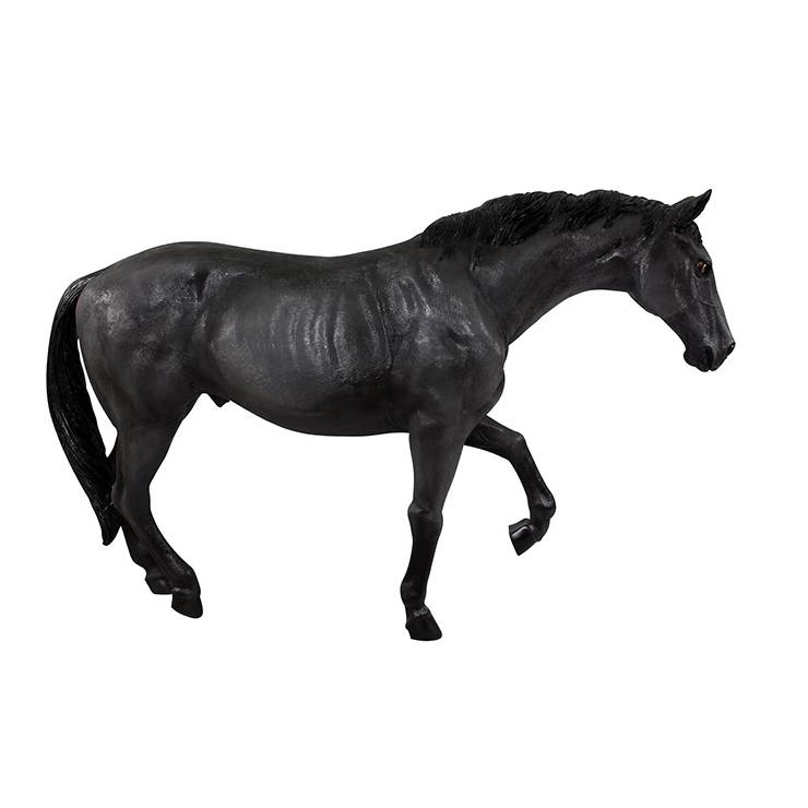 Factory Outlets Escultura cinética de jardín - Escultura al aire libre Estatuas de animales de resina personalizadas Estatua de caballo de fibra de vidrio de tamaño natural - Atisan Works