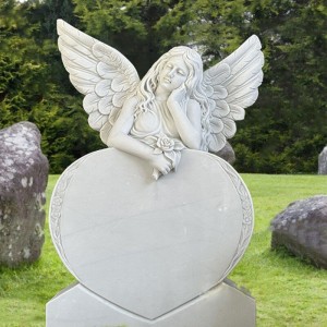 Мрамордон жасалган эң сонун эстеликтер жана периштелердин статуялары сатылат