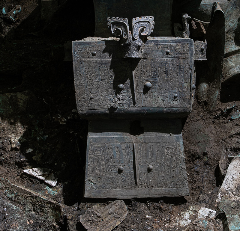 Circa 13 000 reliquie scuperte in a nova scuperta di u situ di e ruine di Sanxingdui