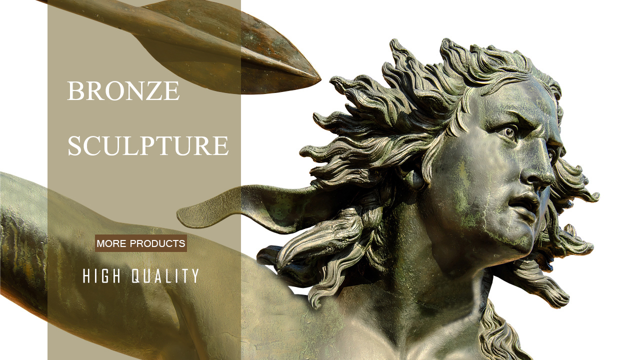 banner bronze skulptur 002