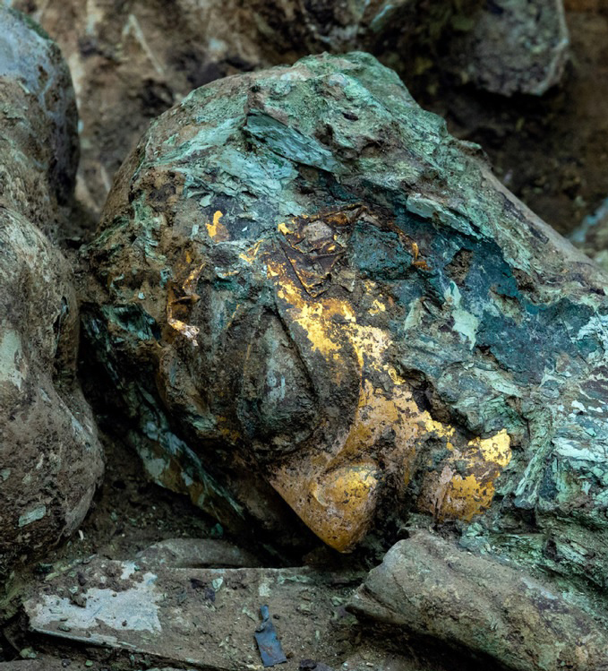 O achado arqueolóxico en Sanxingdui arroxa unha nova luz sobre os antigos rituais