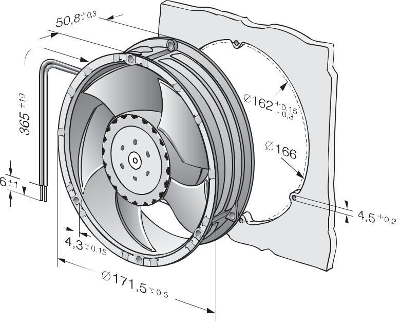RS Announces the Availability of the New DiaForce 120mm Diagonal Compact Fan From ebm-papst