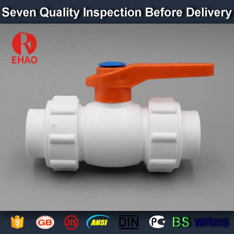 28 Years Factory
 90mm Quality antique fip plastic ppr ball valve welding  in Botswana