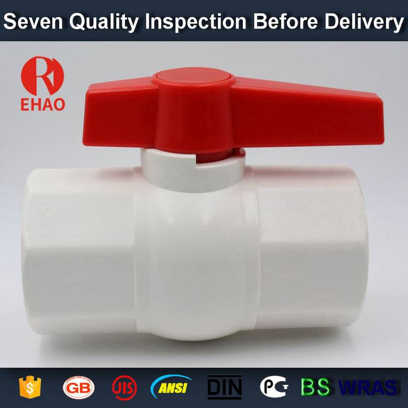 Factory directly supply
 1-1/4” (40) 770 PVC octagonal compact ball valve solvent ends supplier Supply to Monaco