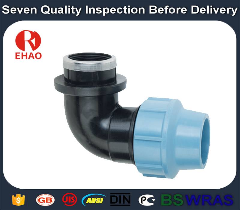 professional factory for
 20×1/2” Top level useful pp male female thread elbow fittings Factory from Belgium