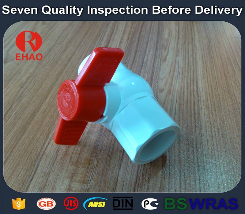 27 Years Factory
 2-1/2” (75)  octagonal compact pvc ball valve glue end for sale in Houston