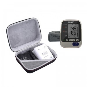 Custom Hard Shockproof Diagnostic Tool Sphygmomanometer Eva Medical Storage Case