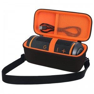 Aangepaste draadloze draagbare Eva Travel Speaker boxs voor golf GPS Duurzame Bluetooth-luidsprekerbehuizing