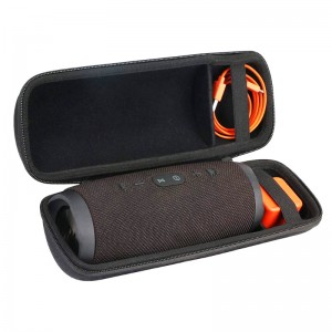 Kargeha Xweserî Hard Shell Portable Eva Carrying Case For Charge Case Speaker Wireless Dosya Rêwîtiyê Parastî