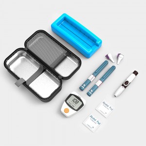 Bolsa de viaje con refrigerador de insulina, bolsa de viaje con refrigerador de insulina aislada para medicamentos para diabéticos, fresca con paquetes de almacenamiento