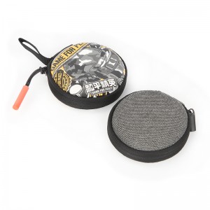 Mini prostor za pohranu Vodootporna tvrda okrugla Eva torbica za slušalice Podržava uzorak za ispis Torbica za slušalice