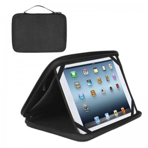 al'ada EVA mai hana ruwa Soft Felt Laptop Sleeve Bag Cover Case Briefcase Tablet Sleeve don ipad Black OEM Custom Logo Style