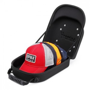 Pabrik Custom Shockproof Hard Travel Hat Box Carrier Case pikeun Fedora, Baseball Cap