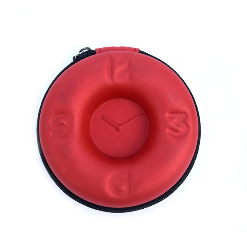 Carcasă rotundă pentru ceas inteligent de călătorie din EVA, rezistentă la șocuri. Imagine prezentată