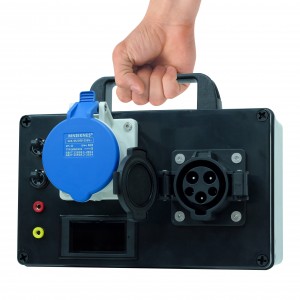Portable type 1 socket ev charging tester equipment