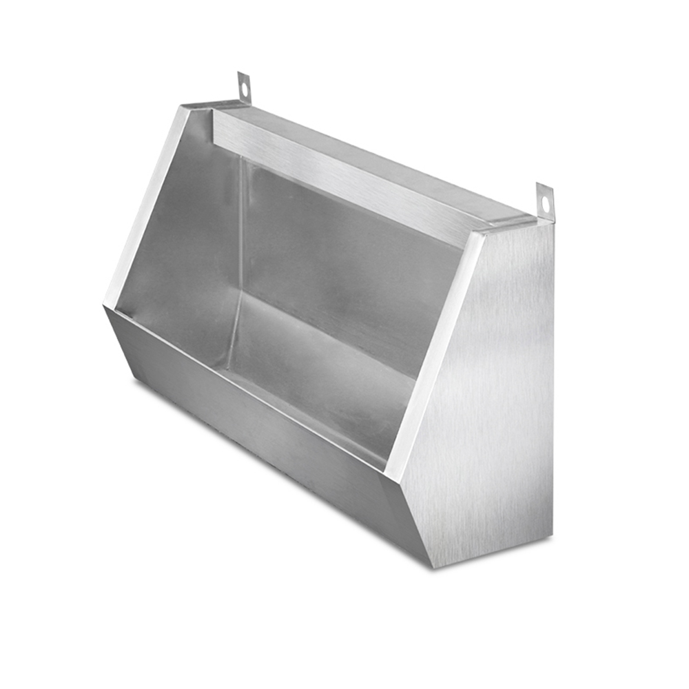 Wall-Mounted Men’s Stainless Steel Urinal Troughs Suitable for Household or Public and Commercial Spots