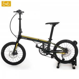 Professional China  Best Carbon Bike For The Money - Carbon folding bike 9 speed best carbon folding bike with color changeable  | Ewig – Ewig