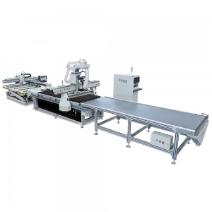Excellent quality Linear Tool Changer Nesting Machine with Automatic Pre-labeling