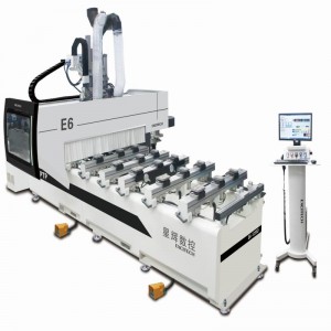 E6 PTP woodworking machine with tool changer cnc router