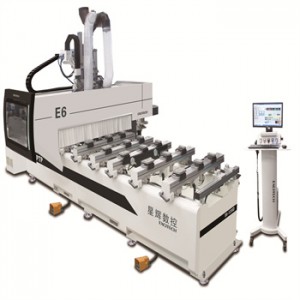 E6 daudzfunkcionālie PTP kokapstrādes urbjmašīnas instrumenti