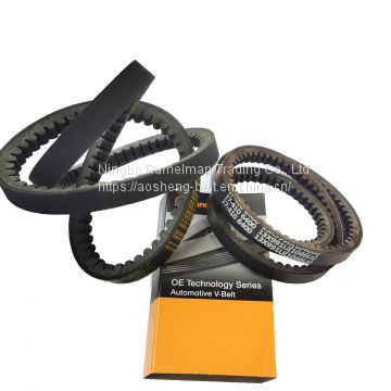 ខ្សែក្រវ៉ាត់កង្ហារស្វ័យប្រវត្តិ cogged v belt for car Kia pride 9.5X900 AX34 HM890 9.5X835 គុណភាពខ្ពស់ ស្តុកធំ on hot sale ramelman transmission belt