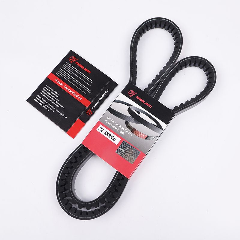 size 22.3X1638 EPDM cogged v belt machine belt