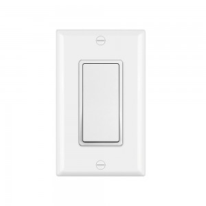 2021 Good Quality American Light Switch - DS15.3 UL Listed 15A Decorator Rocker Lighting Switch  – Fahint