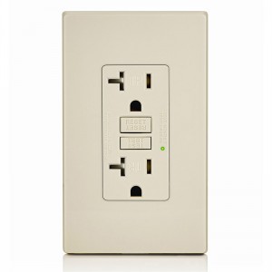100% Original Replacing Gfci Outlet - GT20 Self-Test 20A TR GFCI Outlet Screwless Wallplate – Fahint
