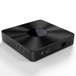 custom OEM/ODM 4/64GB cherrytrail Z8350 windows10 Mini pc small pc box T92 for home and education use