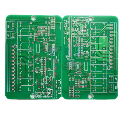 Placa de circuito de fibra de vidrio PCB Fr4 de medio orificio
