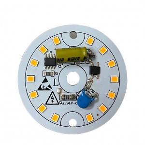 Conjunto de placa de circuito da lâmpada ALU PCBA