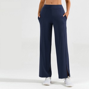 Reasonable price Girl Tight Yoga Pants - Flare Yoga Pants For Women With Pockets Custom Logo | ZHIHUI – Zhihui