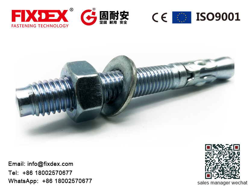 WZP Wedge Anchor Bolt with carbon steel