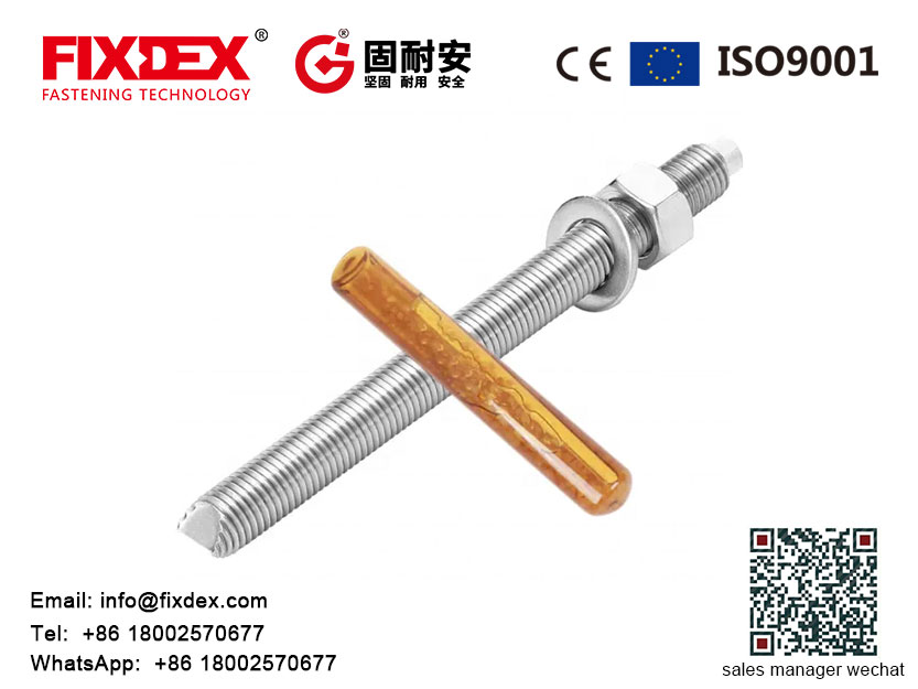 China manufacture high quality stainless steel chemical anchor bolt fastener