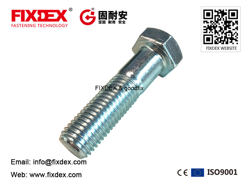 steel hex cap screw bolt