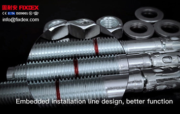 FIXDEX-Wedge-Anchor-Fastener-material