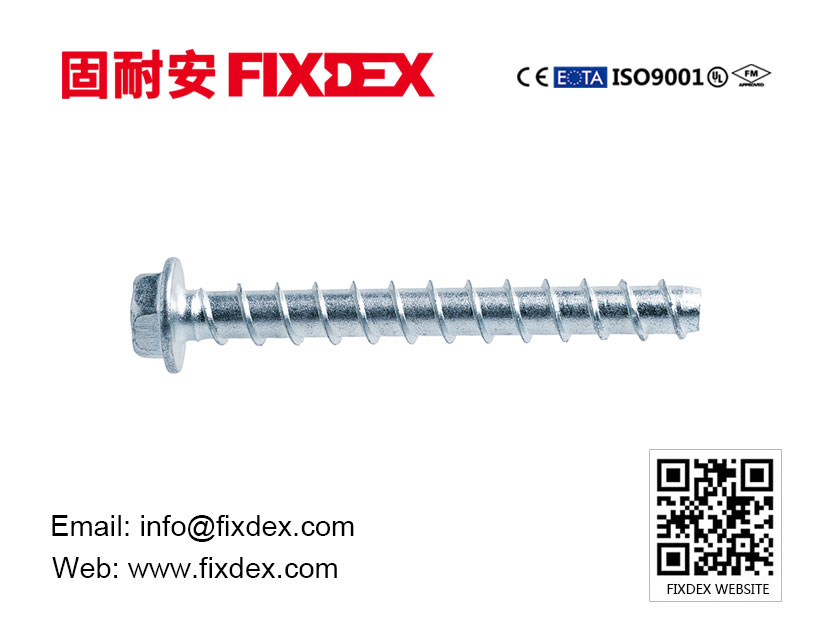 flange concrete screw