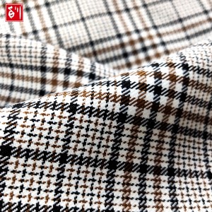 COSMOS Types Of Polyester Houndstooth-Check Fabrics