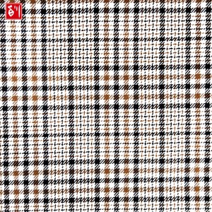 COSMOS Types Of Polyester Houndstooth-Check Fabrics