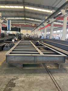 Struktura pola metal a mezin Karbon Steel Metal Processing Steel Frame Custom Processing