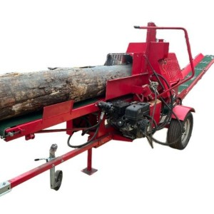 High Efficiency Log Splitter Splitter Processor Automatic Firewood Fire Wood Engine New Product 2024 Provided Wood Cutter