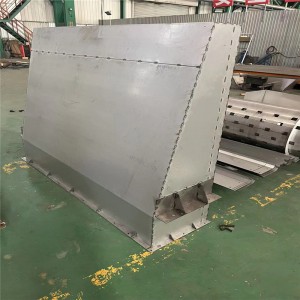 مخصص الفولاذ المقاوم للصدأ خط إنتاج الرش قذيفة معدنية