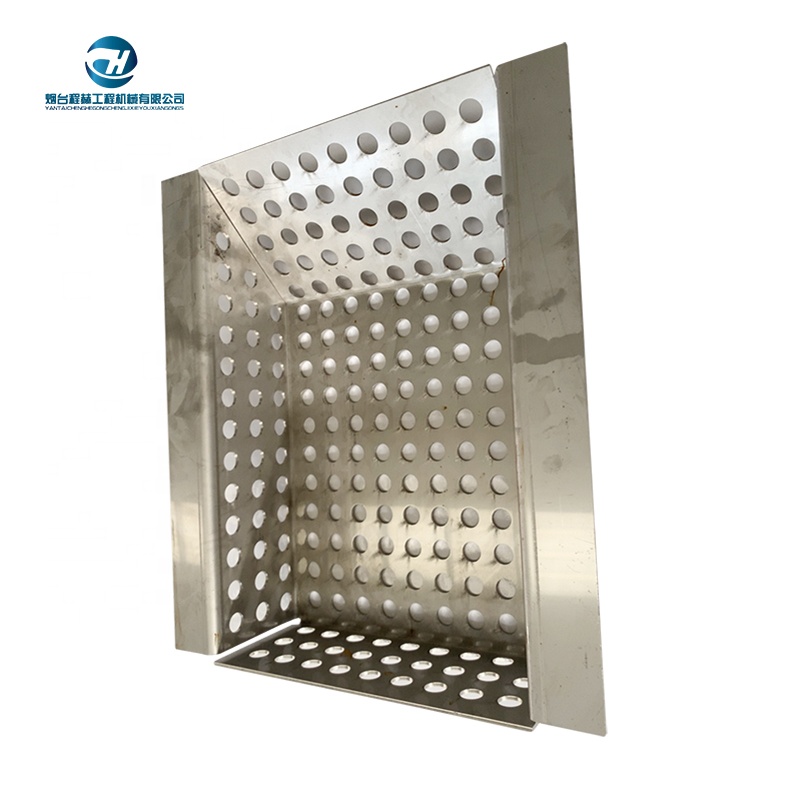 Izrada za zavarivanje perforiranih filtera od nehrđajućeg čelika s okruglim i kvadratnim otvorom Teška velika metalna proizvodnja