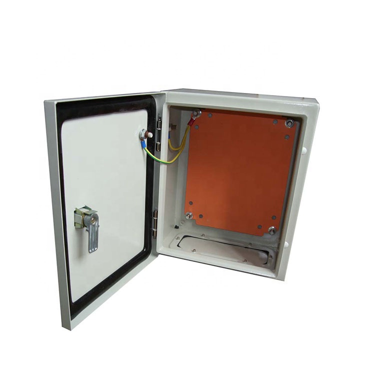Caja eléctrica de metal de gabinete eléctrico de acero inoxidable de chapa personalizada de alta calidad