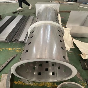 مخصص الفولاذ المقاوم للصدأ خط إنتاج الرش قذيفة معدنية