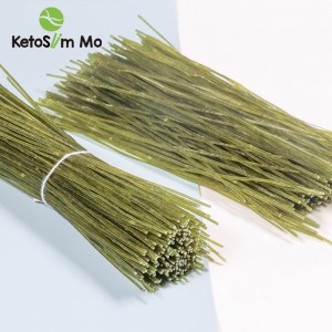 Dried konjac noodles Ketoslim mo Spinach healthy vegan food