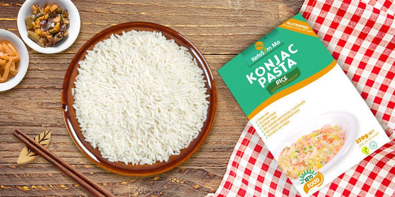 Un mercado favorable para o arroz konjac