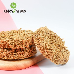 Whole wheat noodles Ketoslim Mo Shirataki qhuav Organic noodle