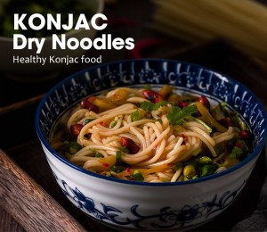 მწარმოებელი მშრალი shirataki noodles 75g ხმელი konjac noodles |კეტოსლიმ მო